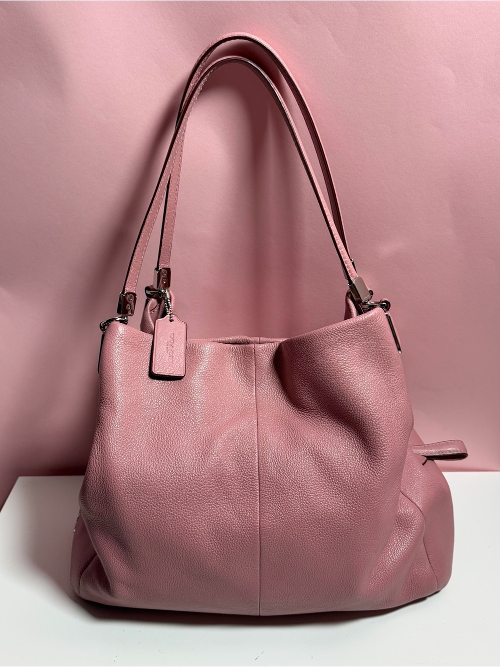 Pink mauve Coach madison phoebe shoulder bag